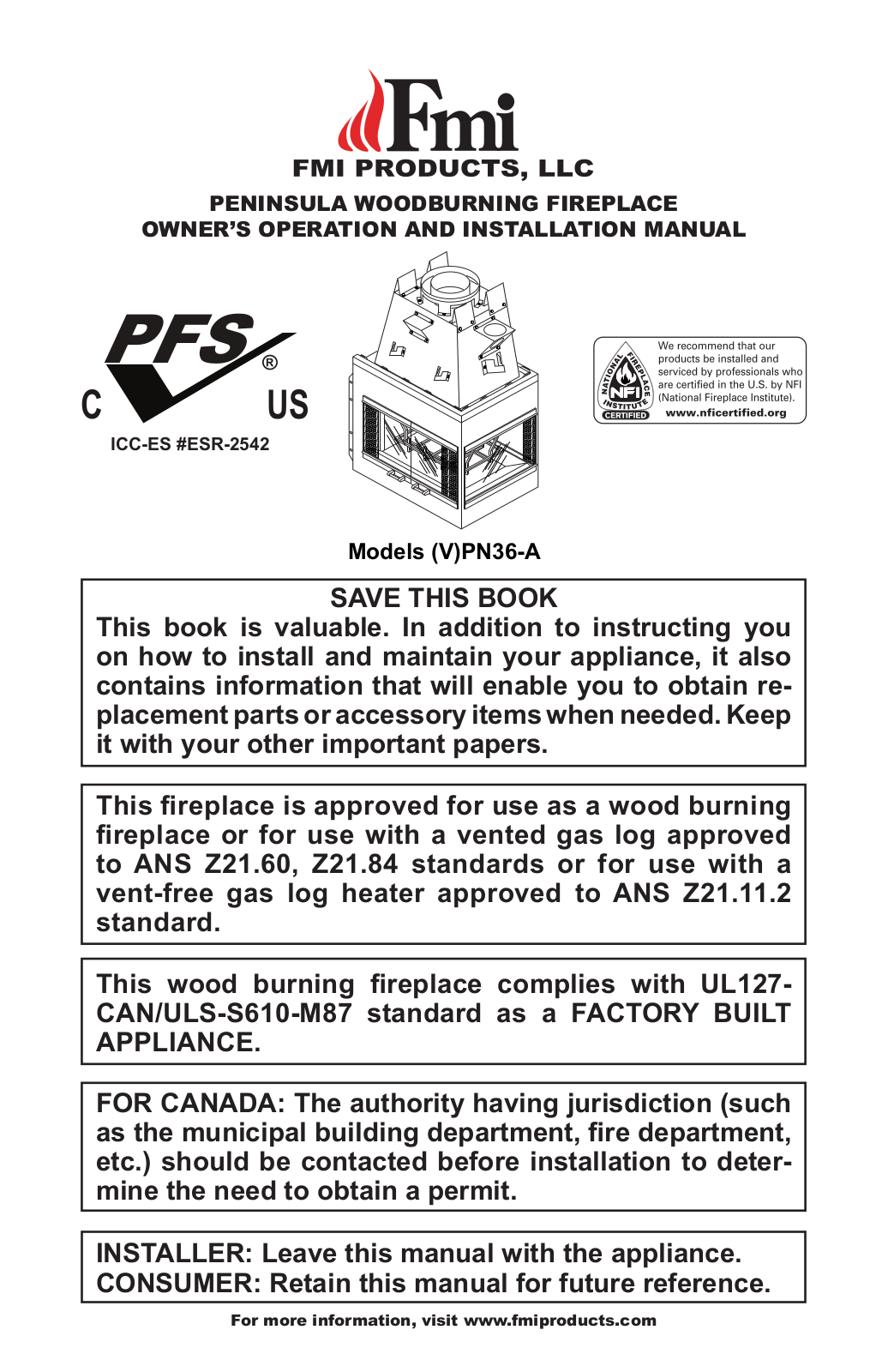 FMI VPN36-A User Manual