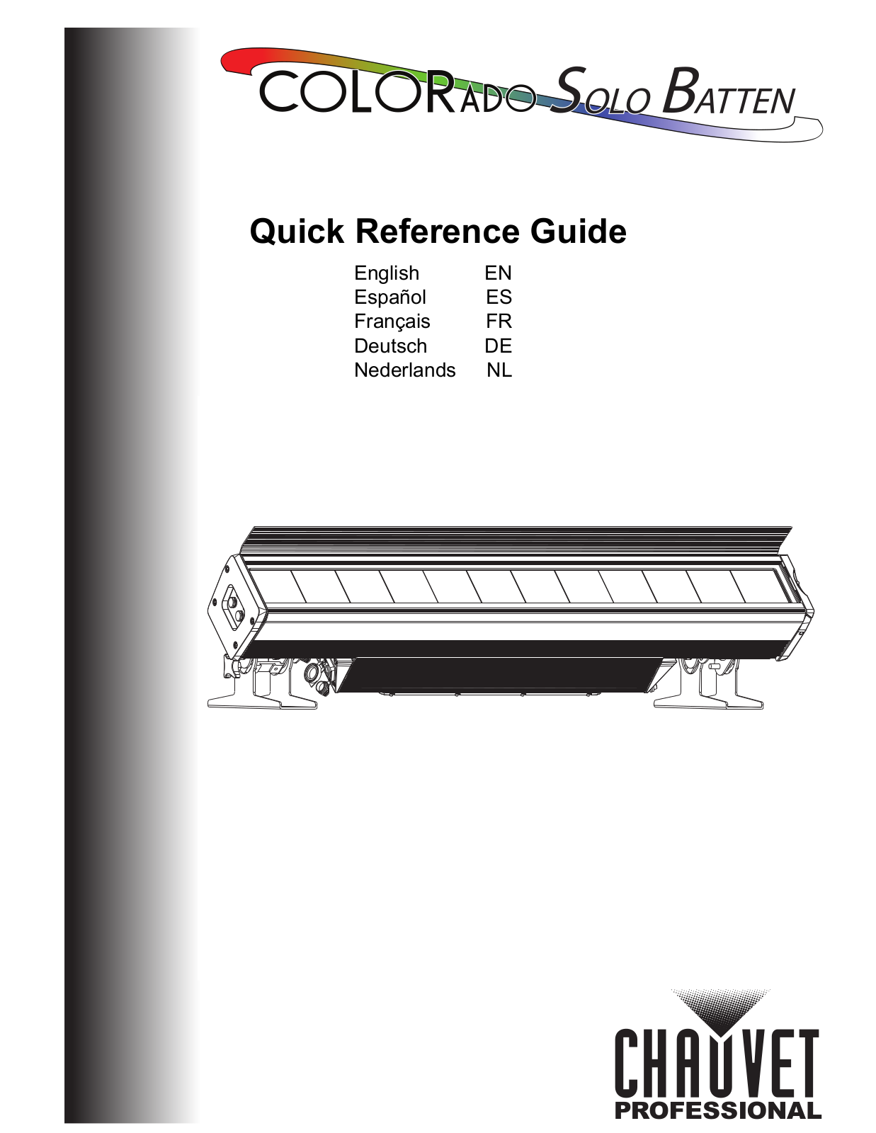 Chauvet Pro COLORado Solo Batten Quick Start Guide