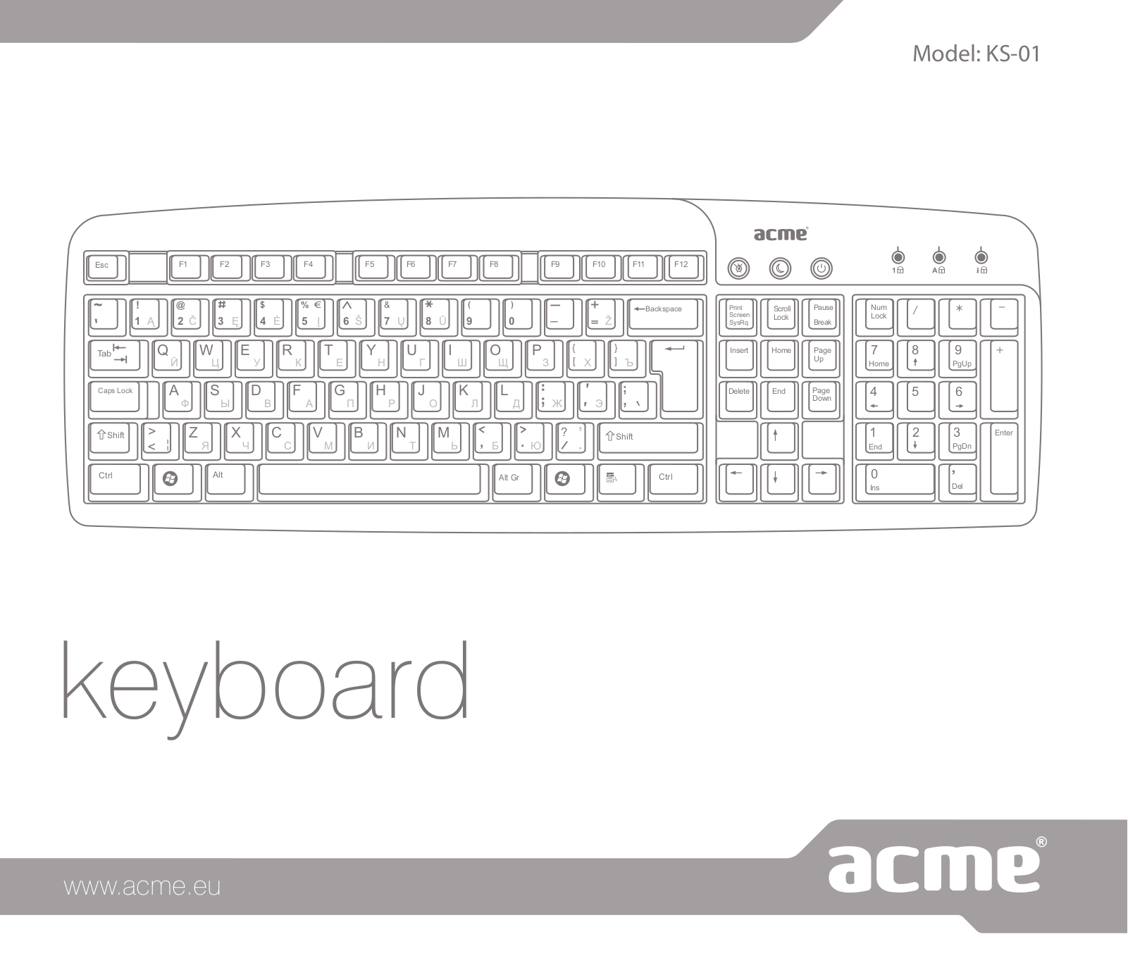 Acme KS01 User Manual