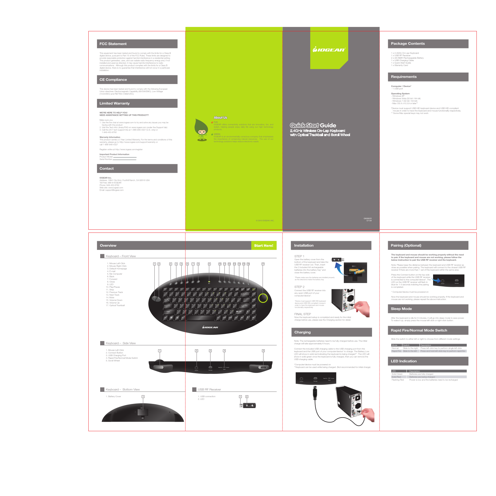 Iogear GKM581R User Manual