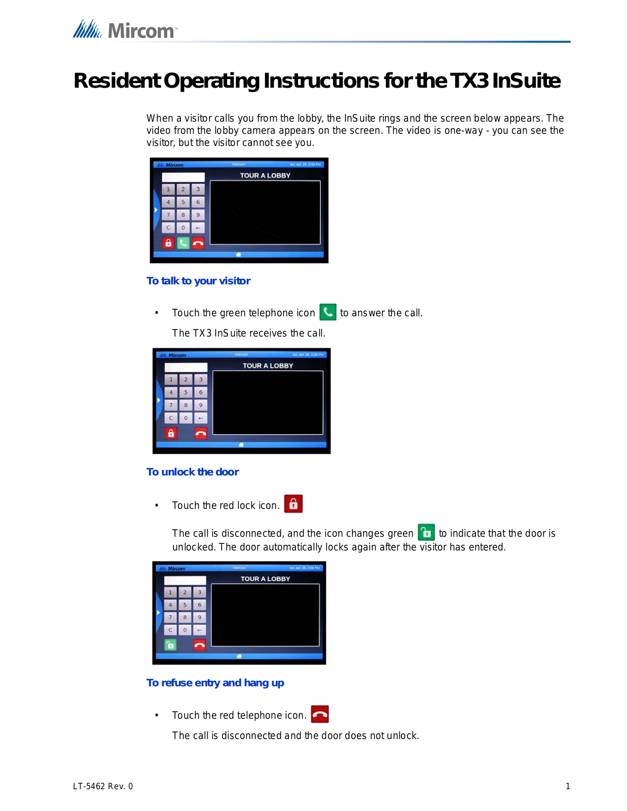 Mircom TX3 Insuite User Manual