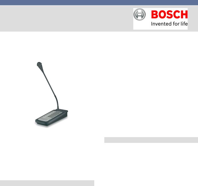 Bosch LBB1946 User Manual