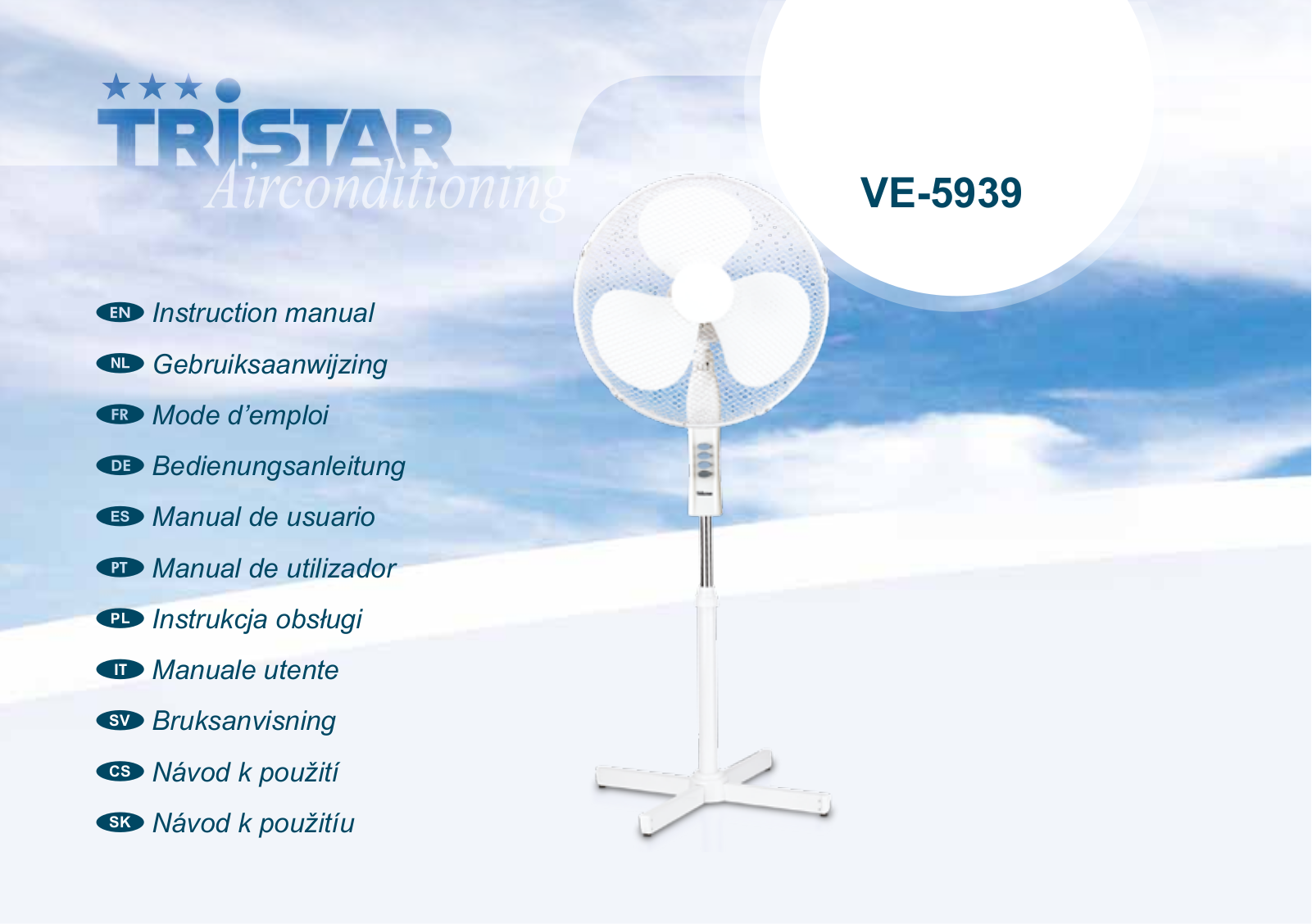 Tristar VE-5939 User Manual