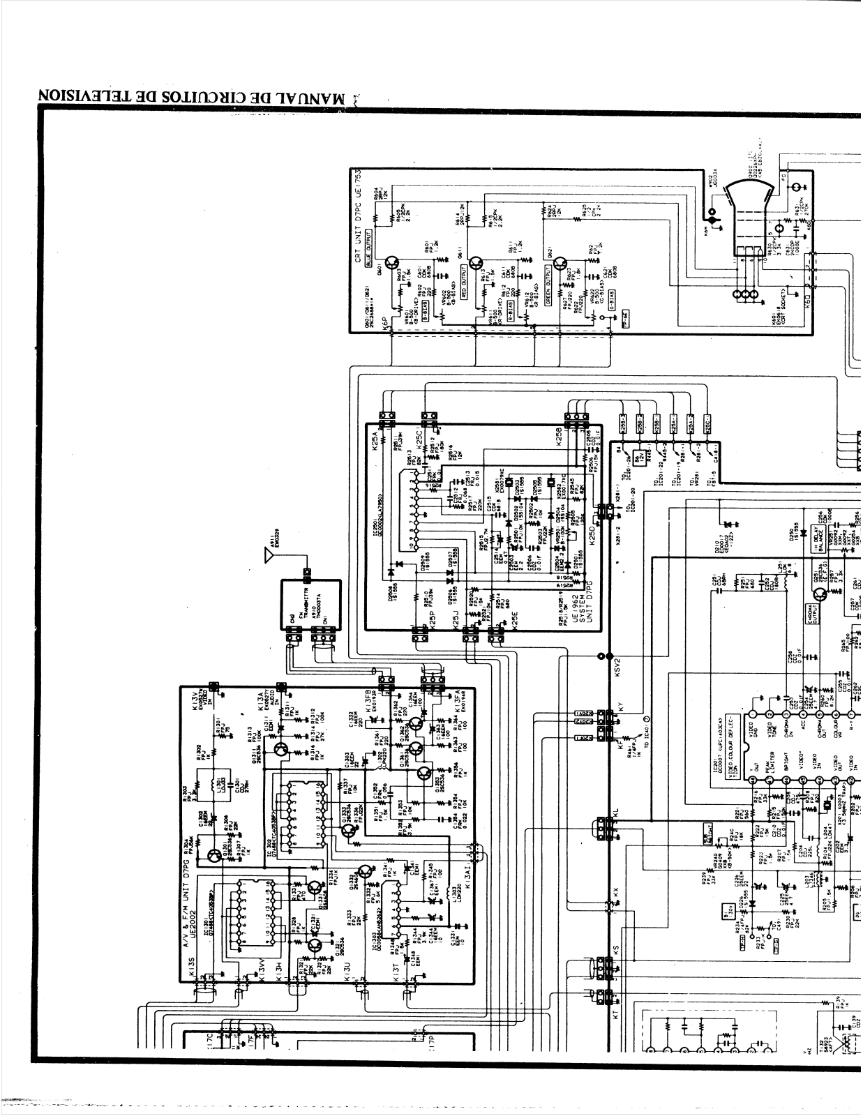 Sanyo CLP2122 Schematic