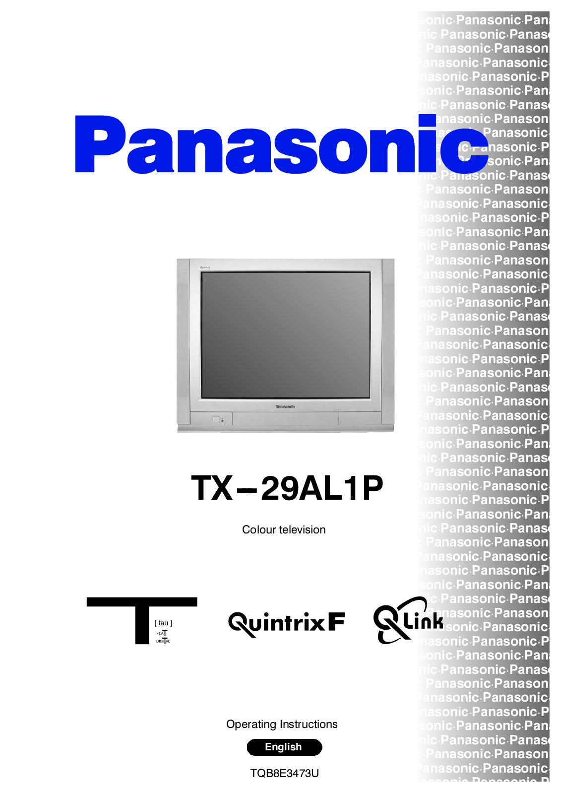 Panasonic TX-29AL1P User Manual