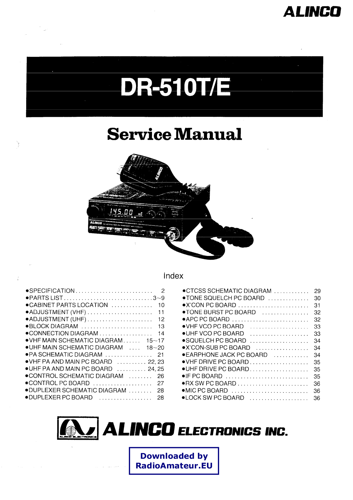 Pozosta DR-510 User Manual