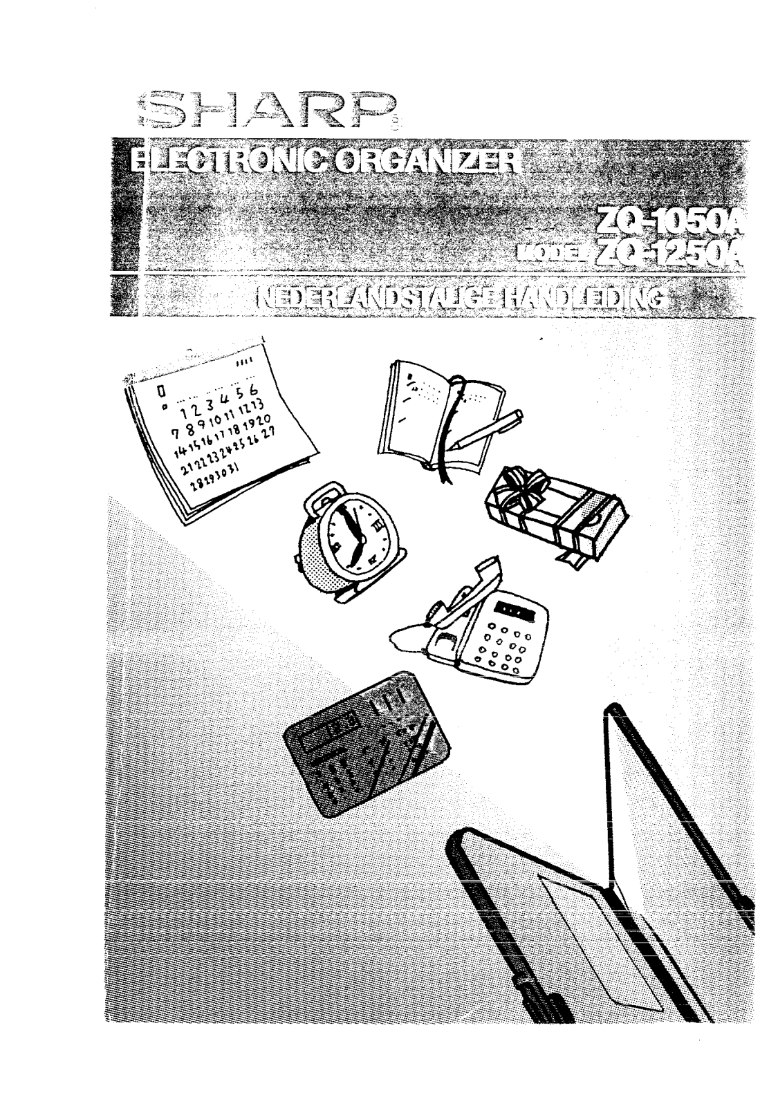 Sharp ZQ-1250A, ZQ-1050A Manual