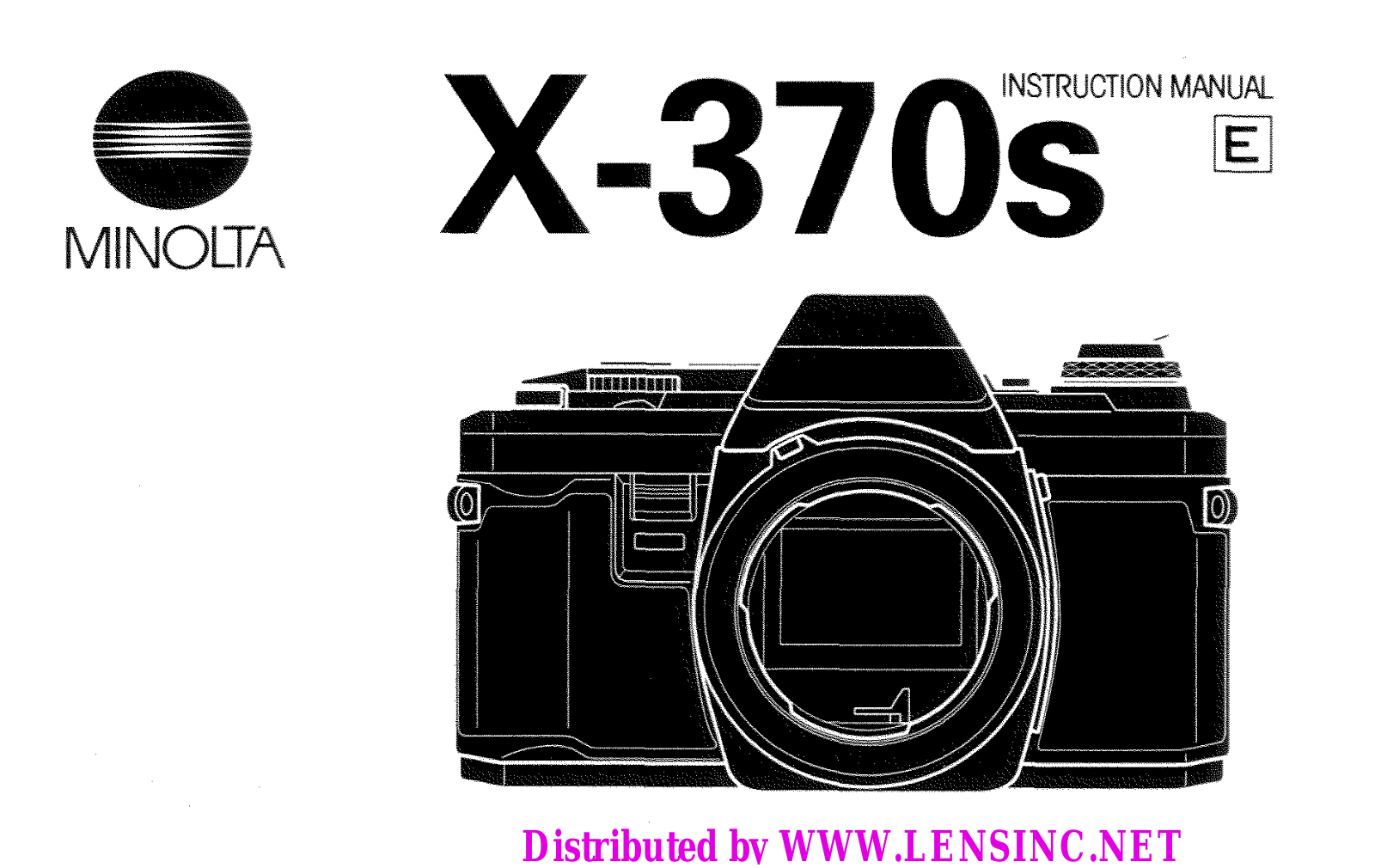 KONICA MINOLTA X-370 User Manual