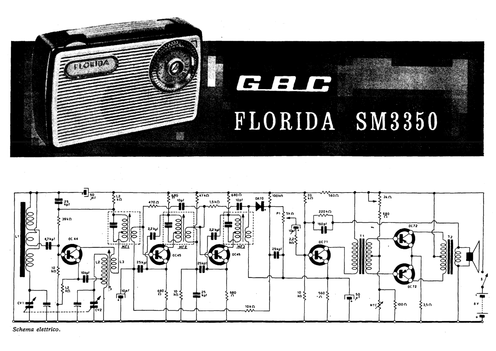 GBC sm3350 schematic