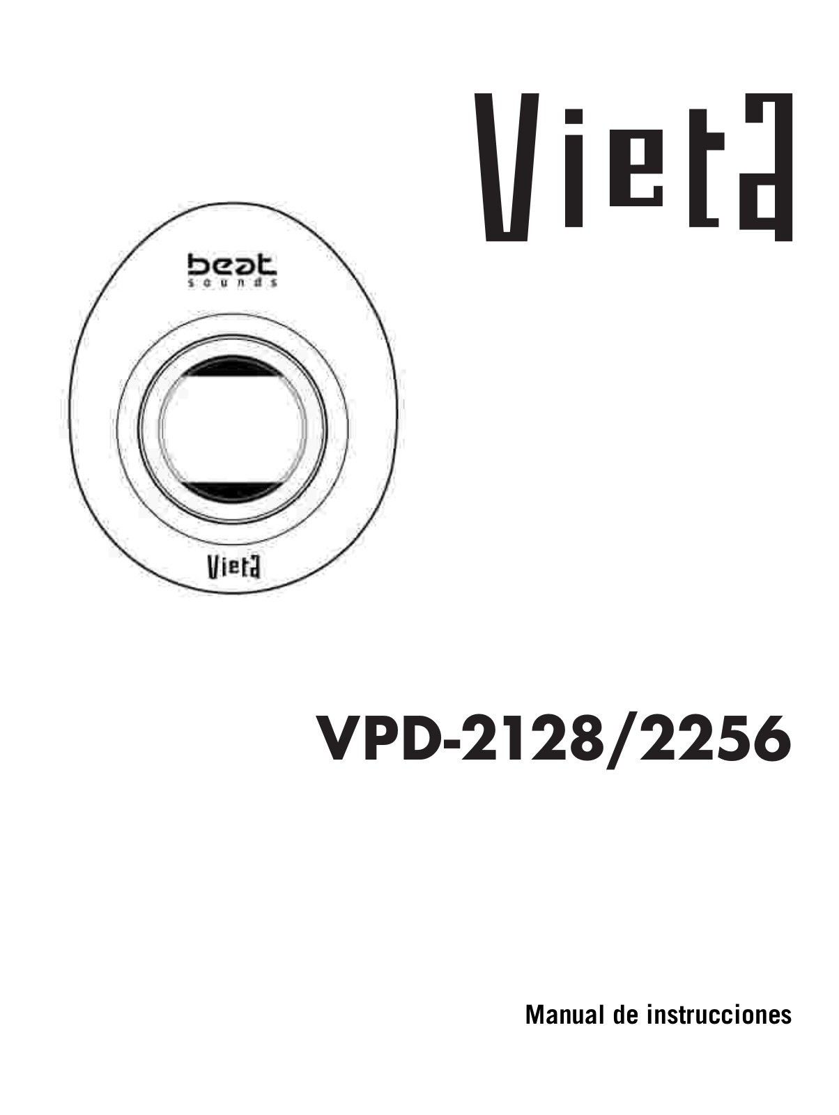 Vieta VPD2256, VPD2128 User Manual