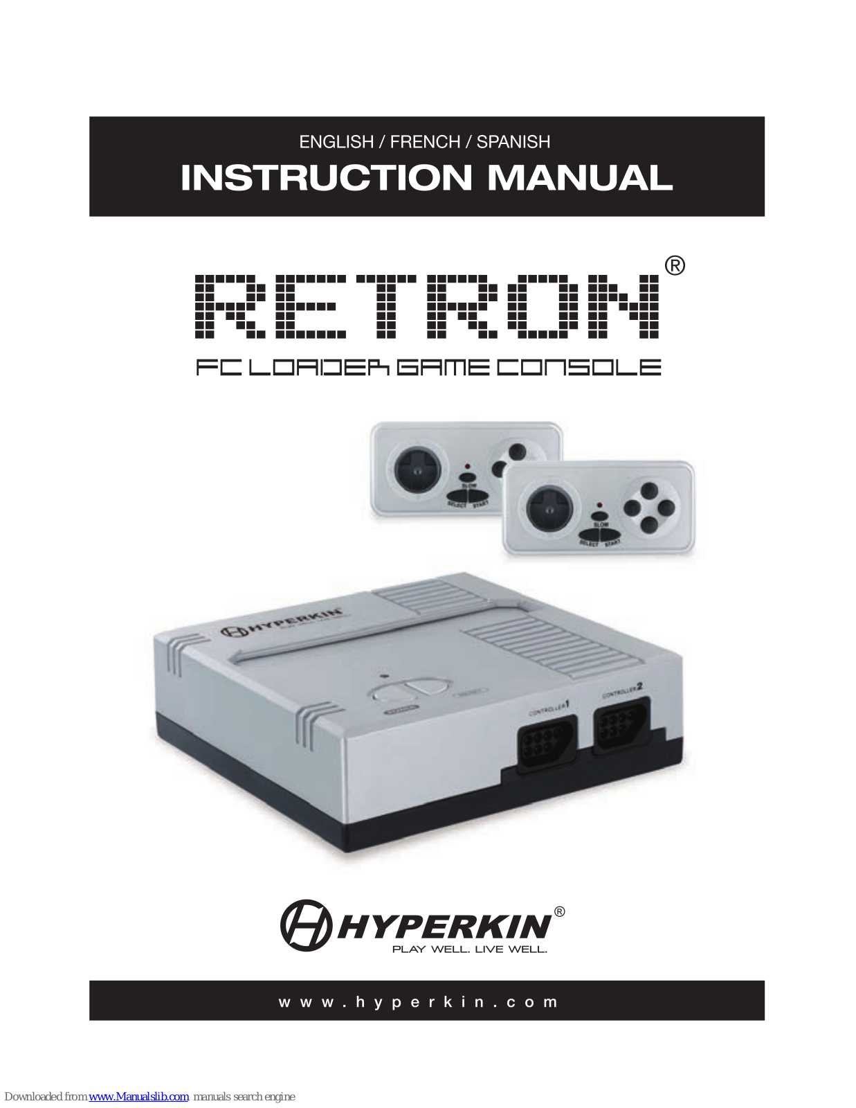 Hyperkin RetroN Instruction Manual - ManualMachine.com