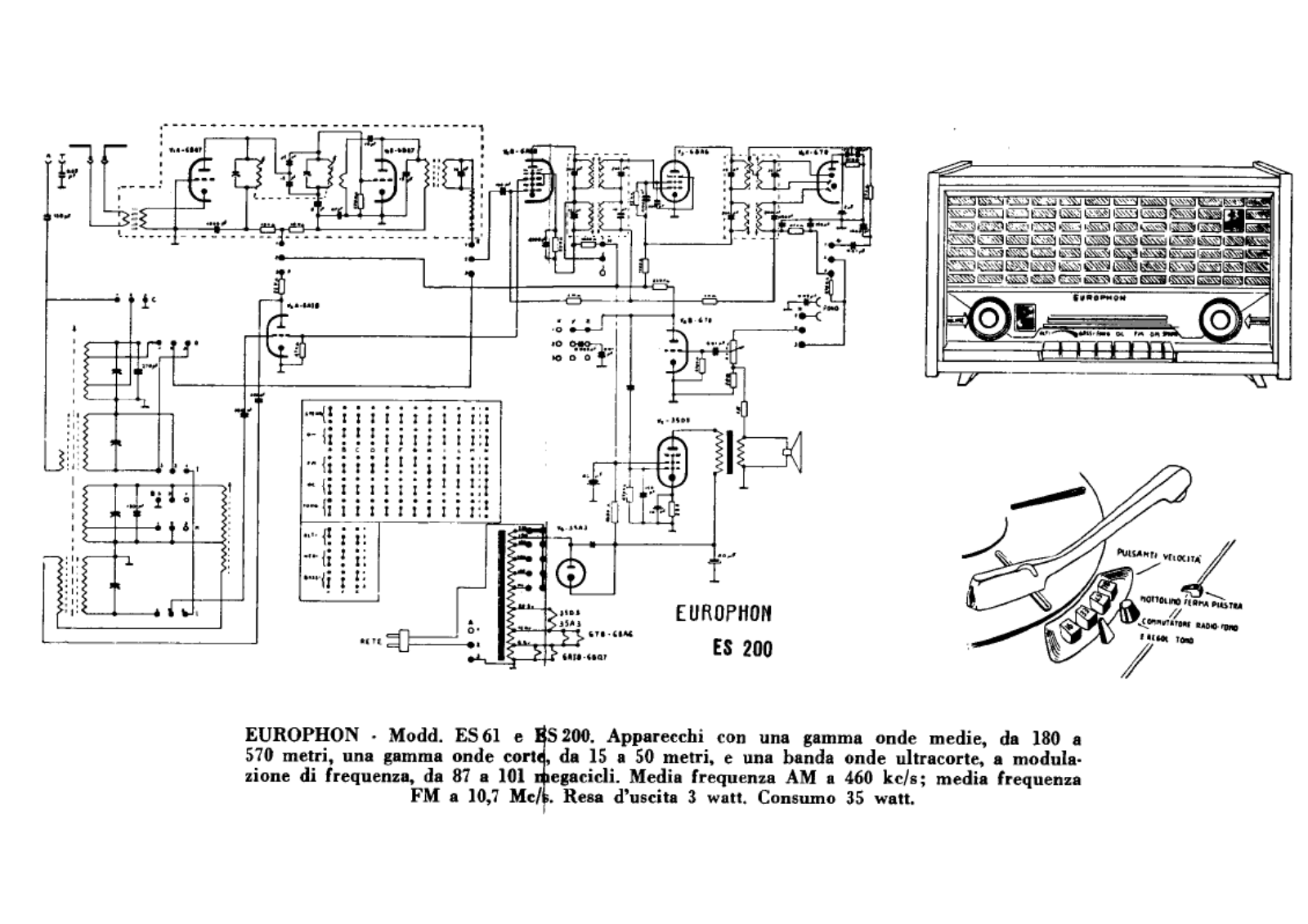 Europhon es200 schematic - ManualMachine.com