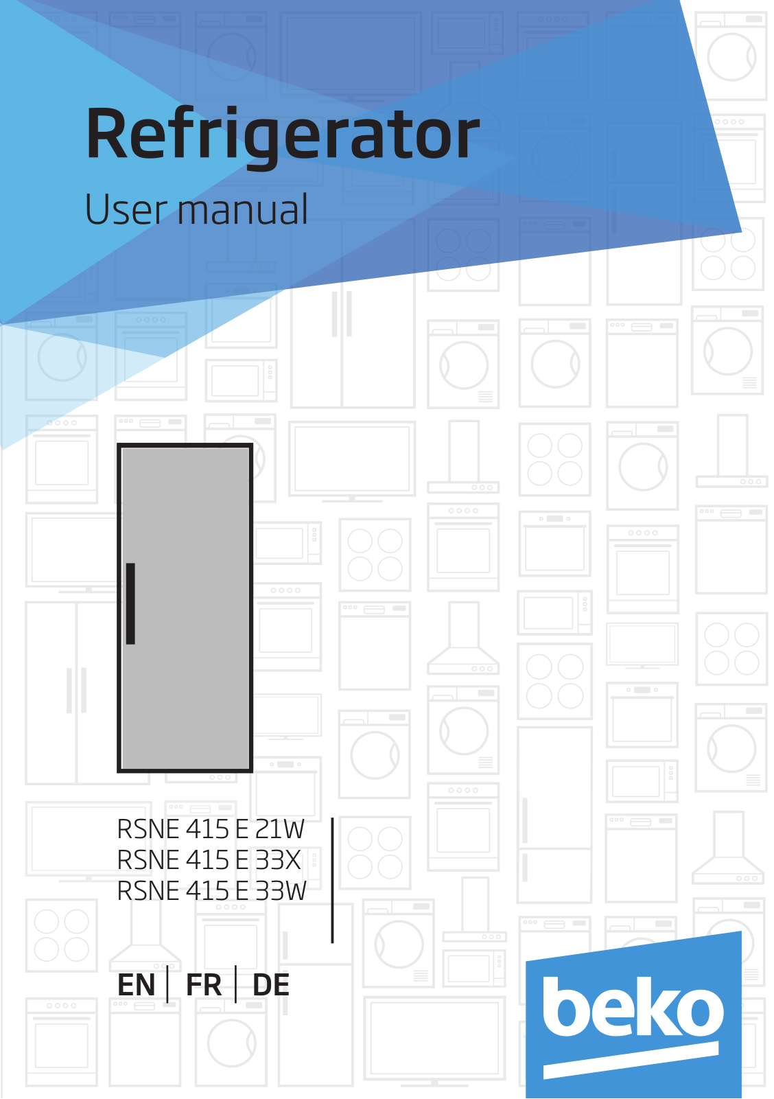 BEKO RSNE415E33W User Manual