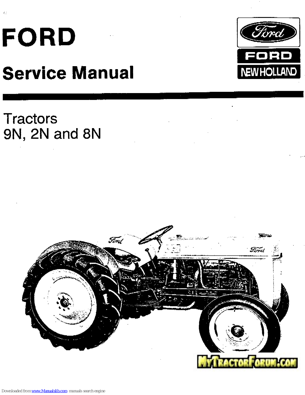 Ford 2N, 8N Service Manual