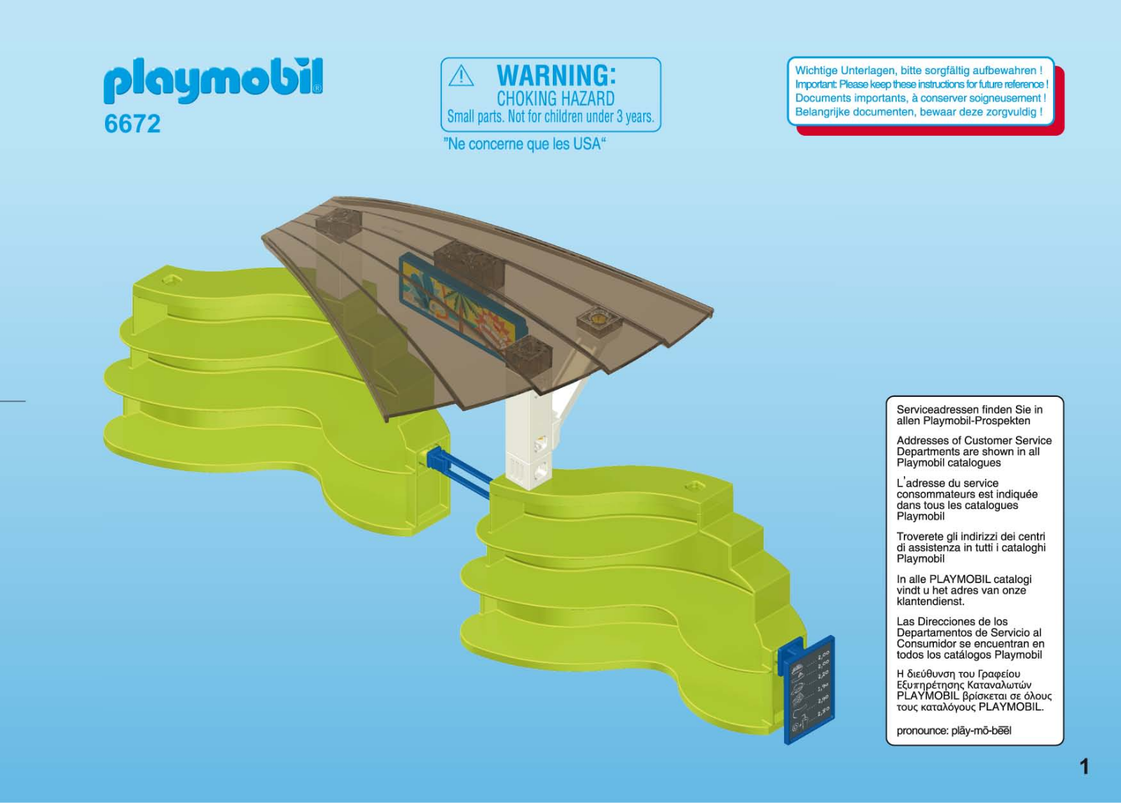 Playmobil 6672 Instructions