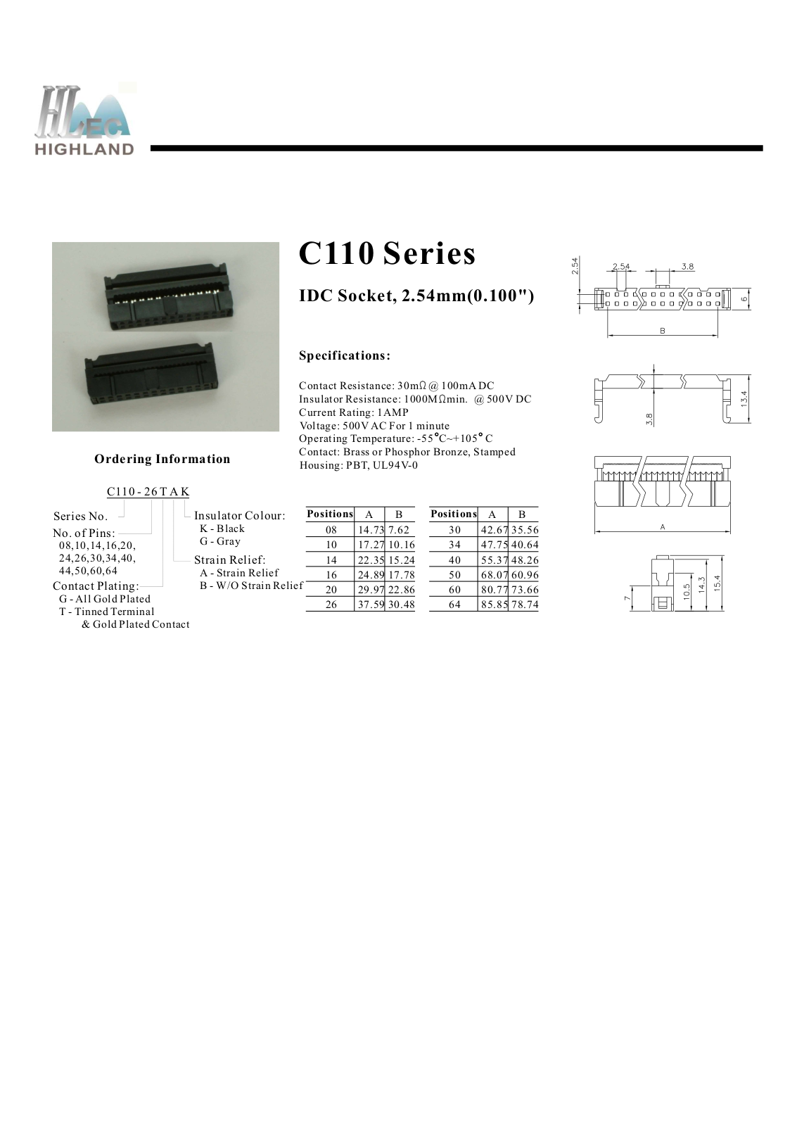 Rainbow Electronics C110 User Manual