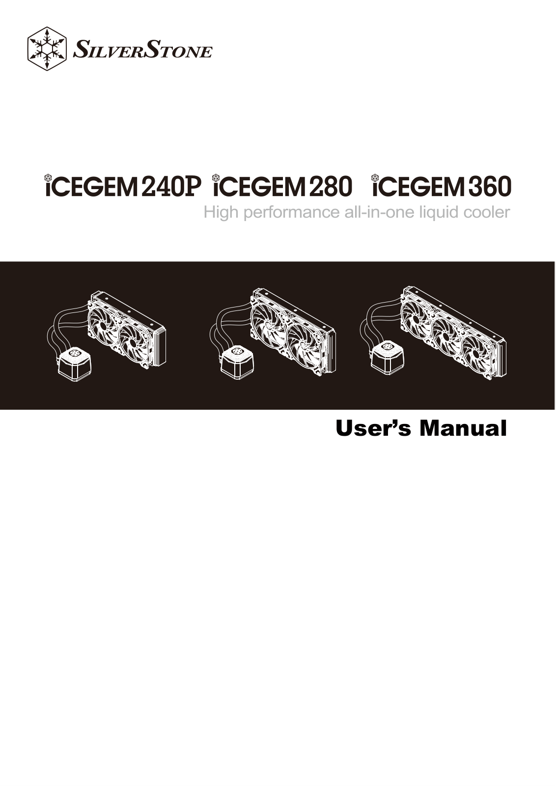 SilverStone SST-IG240P-ARGB User Manual