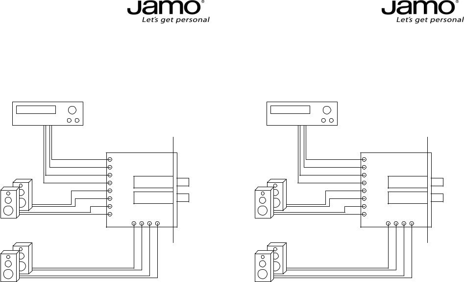 JAMO MANNO31, AB-PB User Manual