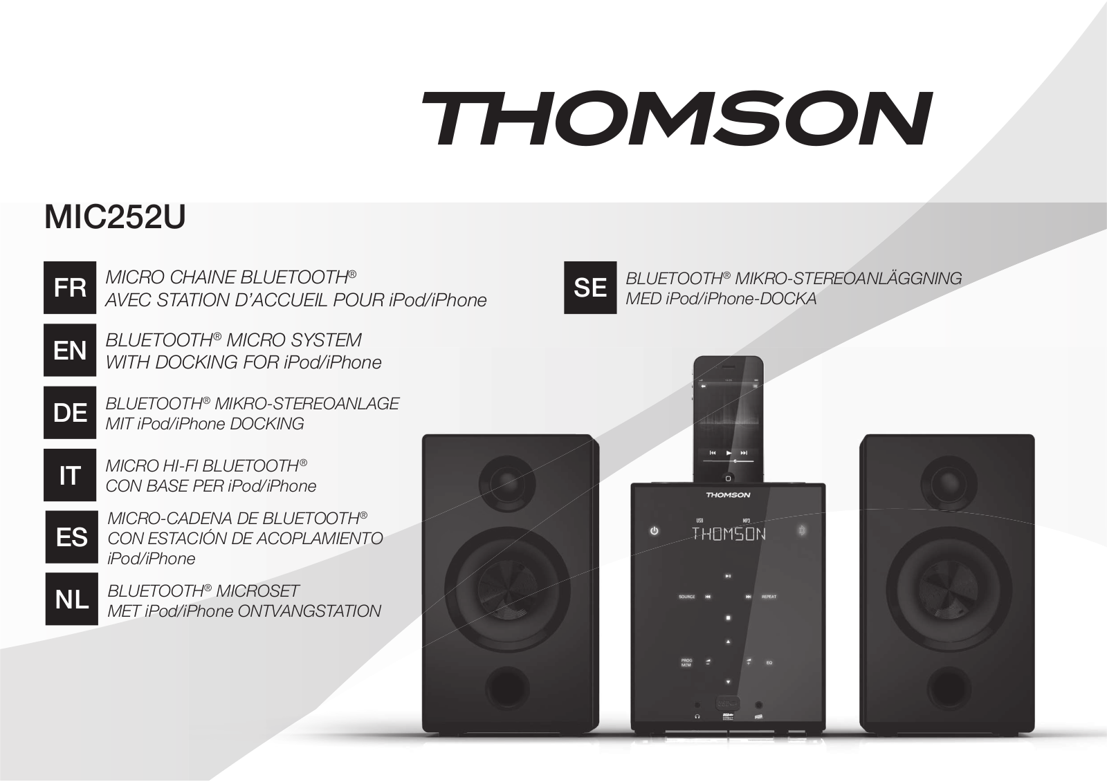 THOMSON MIC252U User Manual