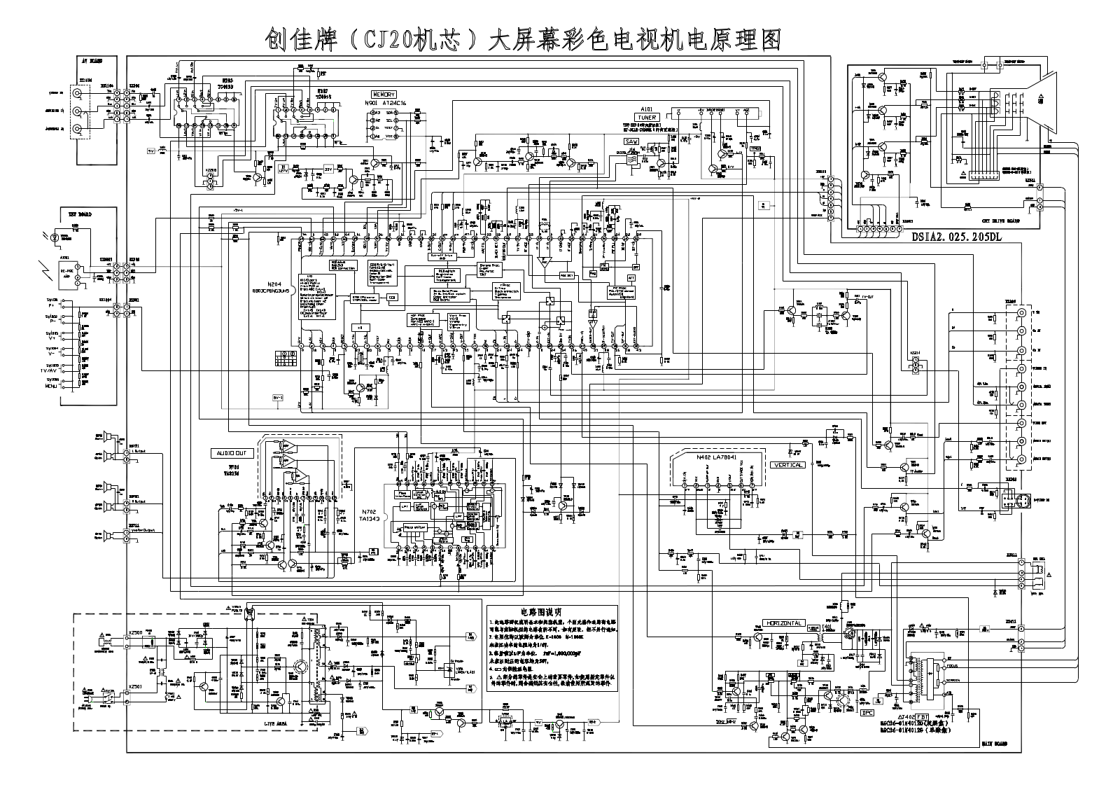 China CJ20 Chassis Schematic