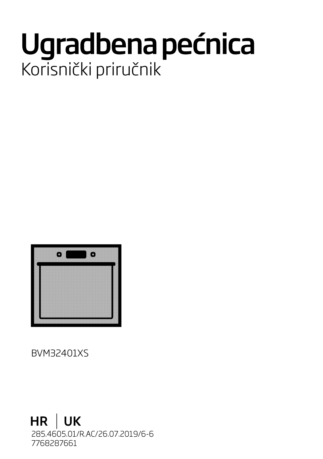 Beko BVM32401XS User manual