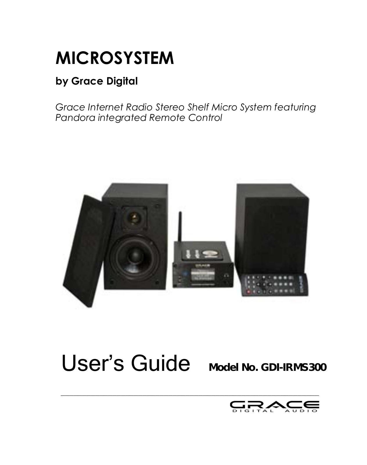 ECOXGEAR IRMS300 User Manual