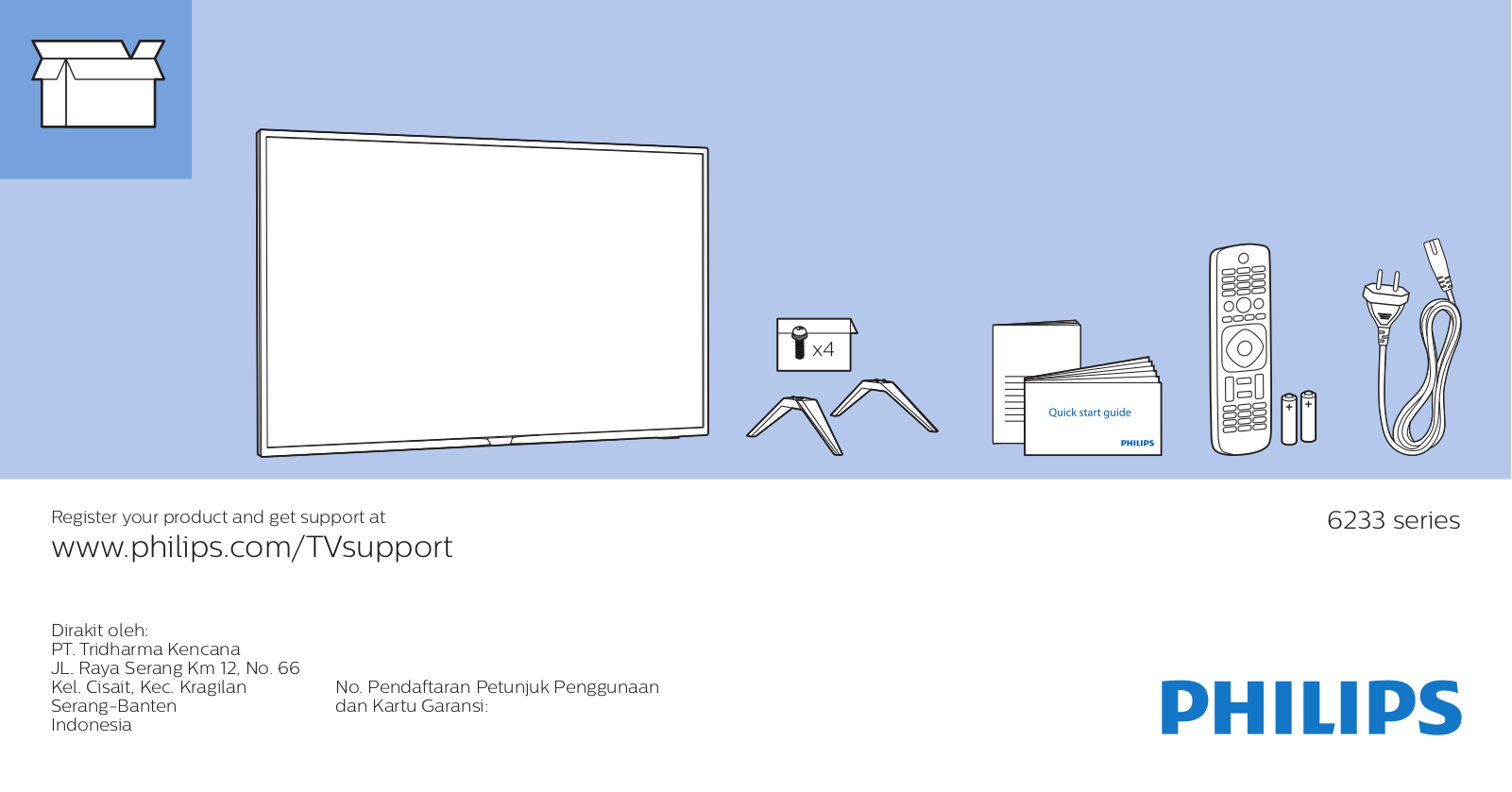 Philips 50PUT6233S User Manual