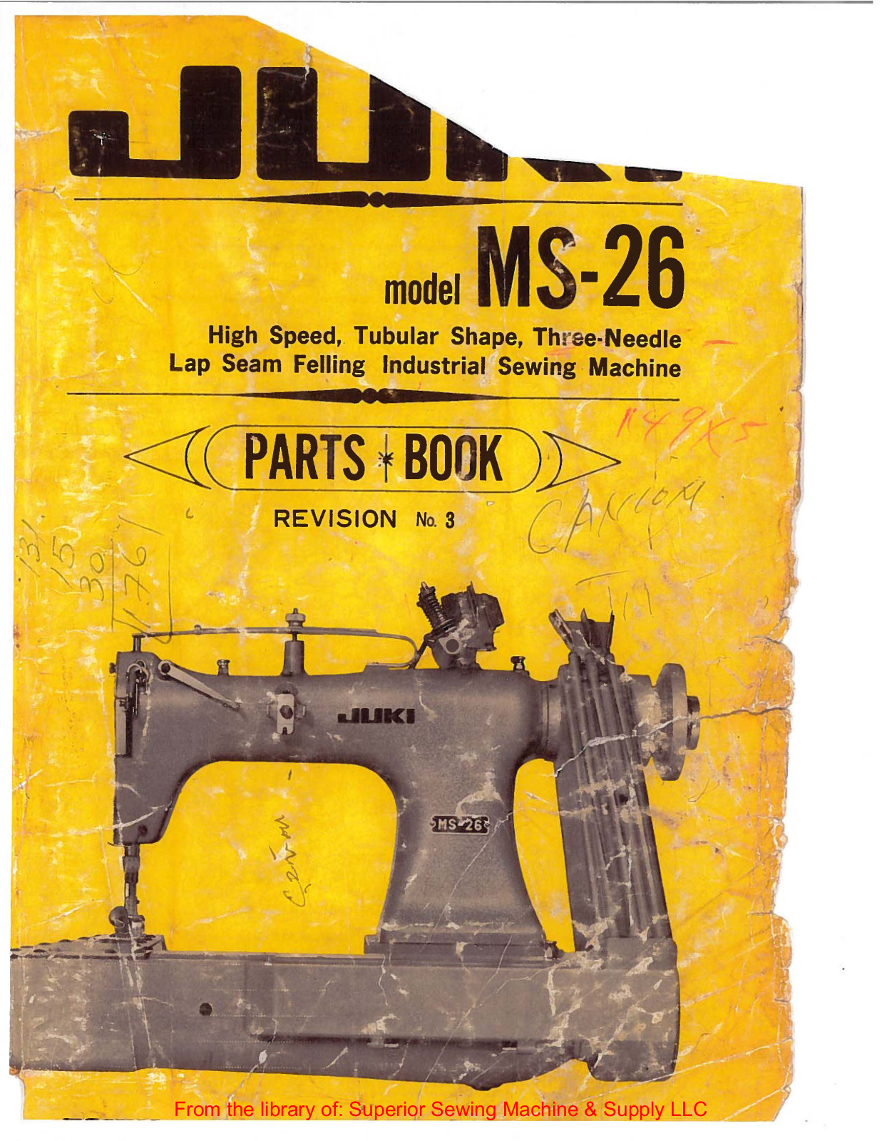 Juki MS-26 User Manual - ManualMachine.com