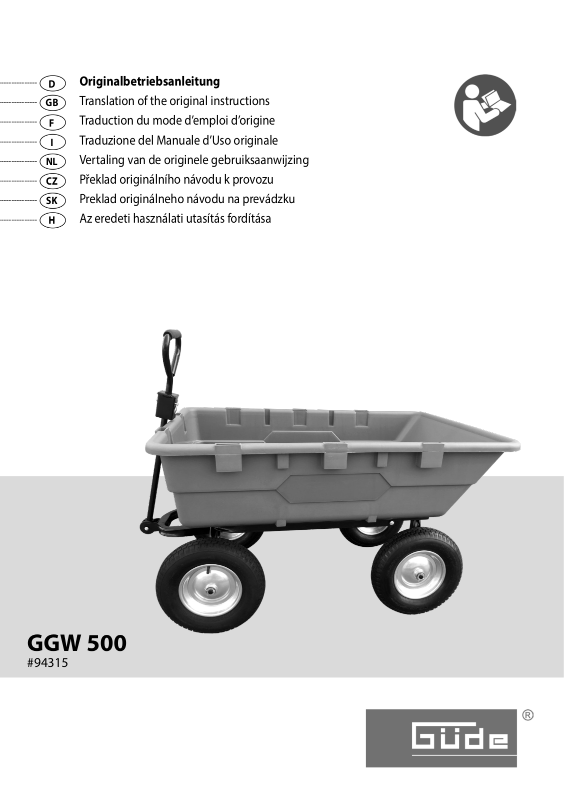 Güde 94315 User guide - ManualMachine.com