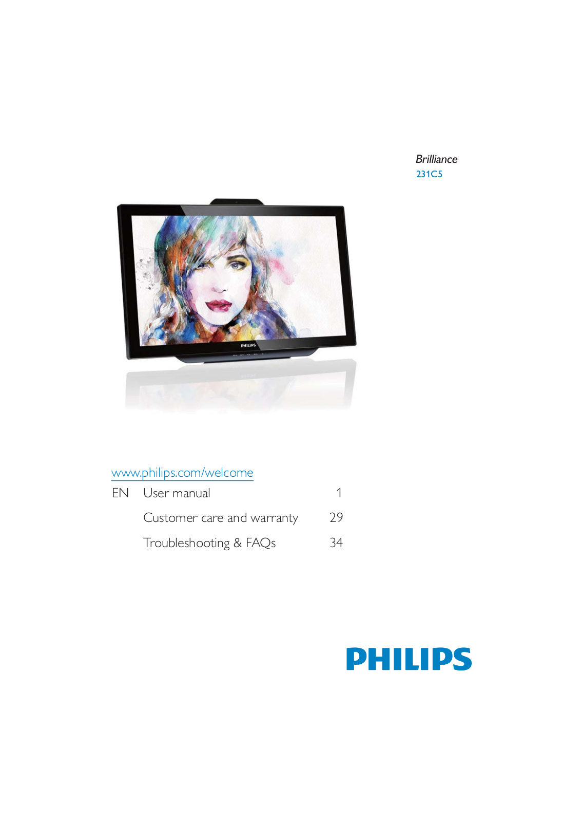 Philips 231C5TJKFU User Guide