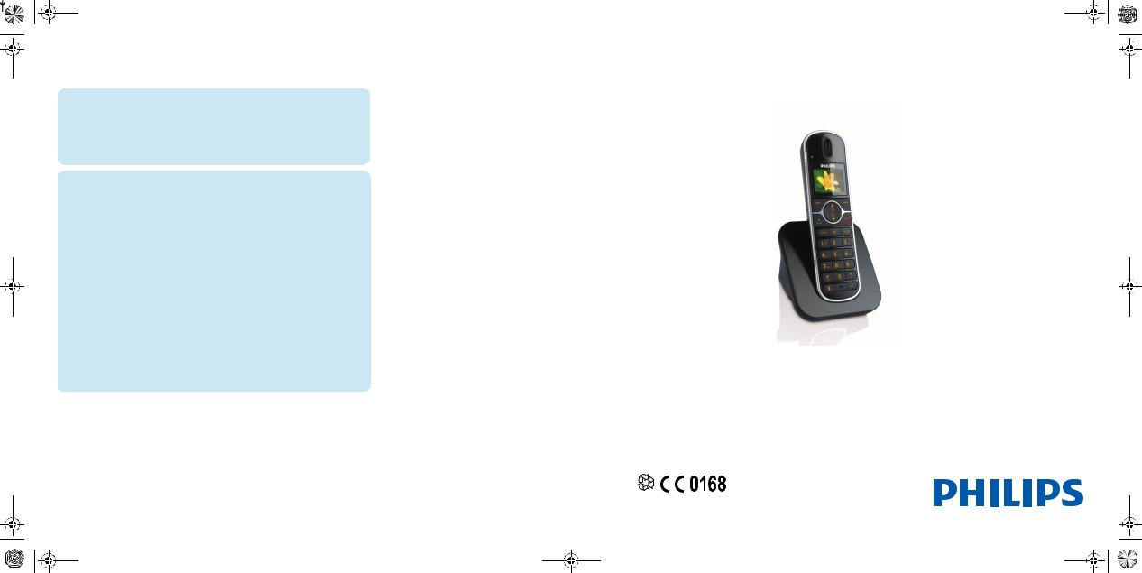 Philips CD6550B/12 Quick Start Guide