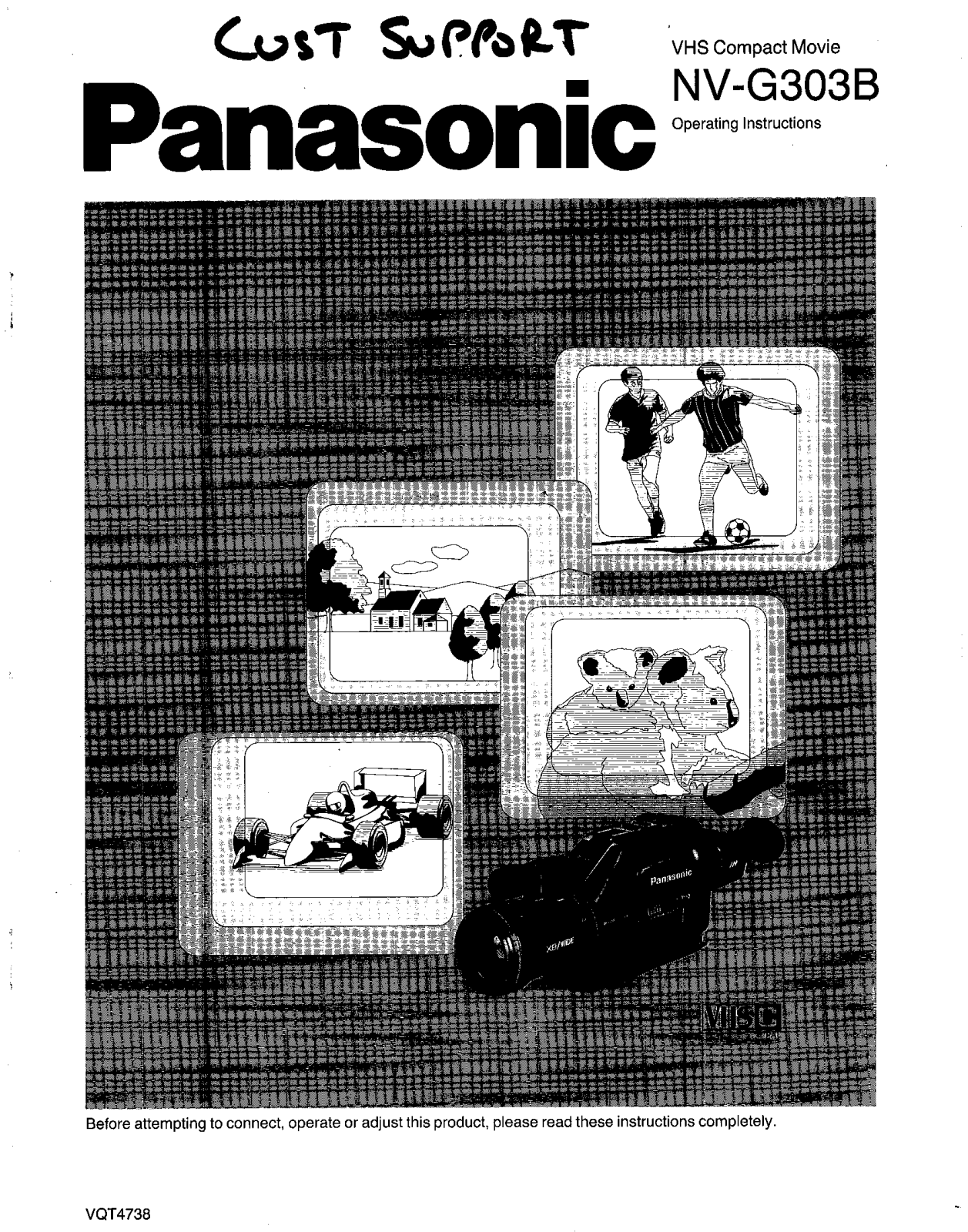 Panasonic NVG303 User Manual