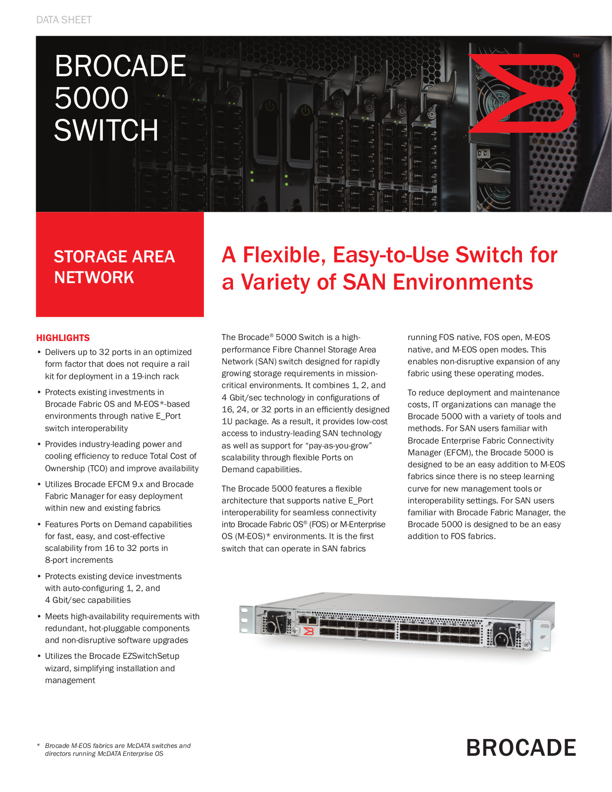 Brocade Communications Systems 5000 User Manual