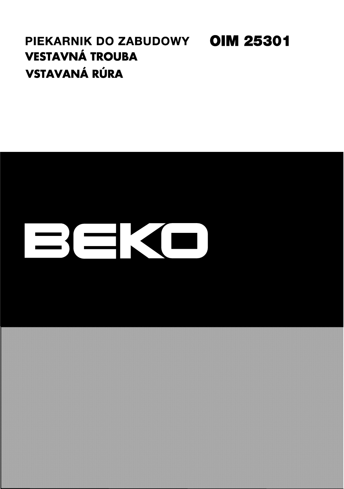 BEKO OIM 25301 X User Manual