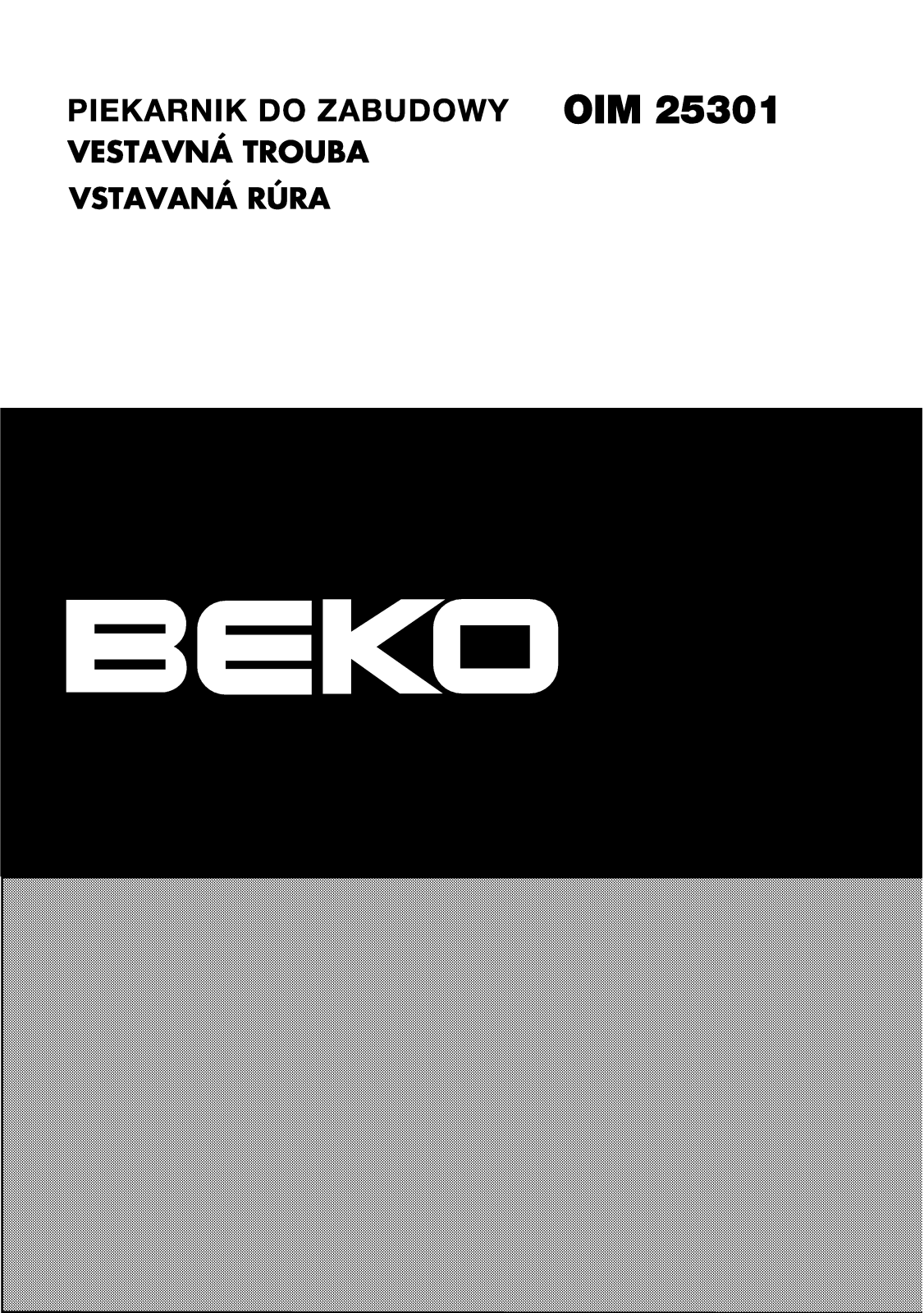 BEKO OIM 25301 X Manual