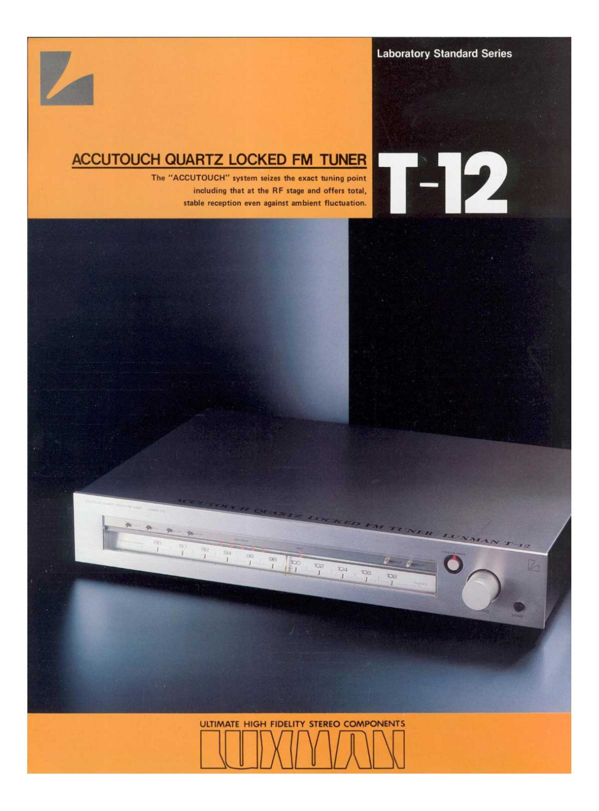 Luxman T-12 Brochure