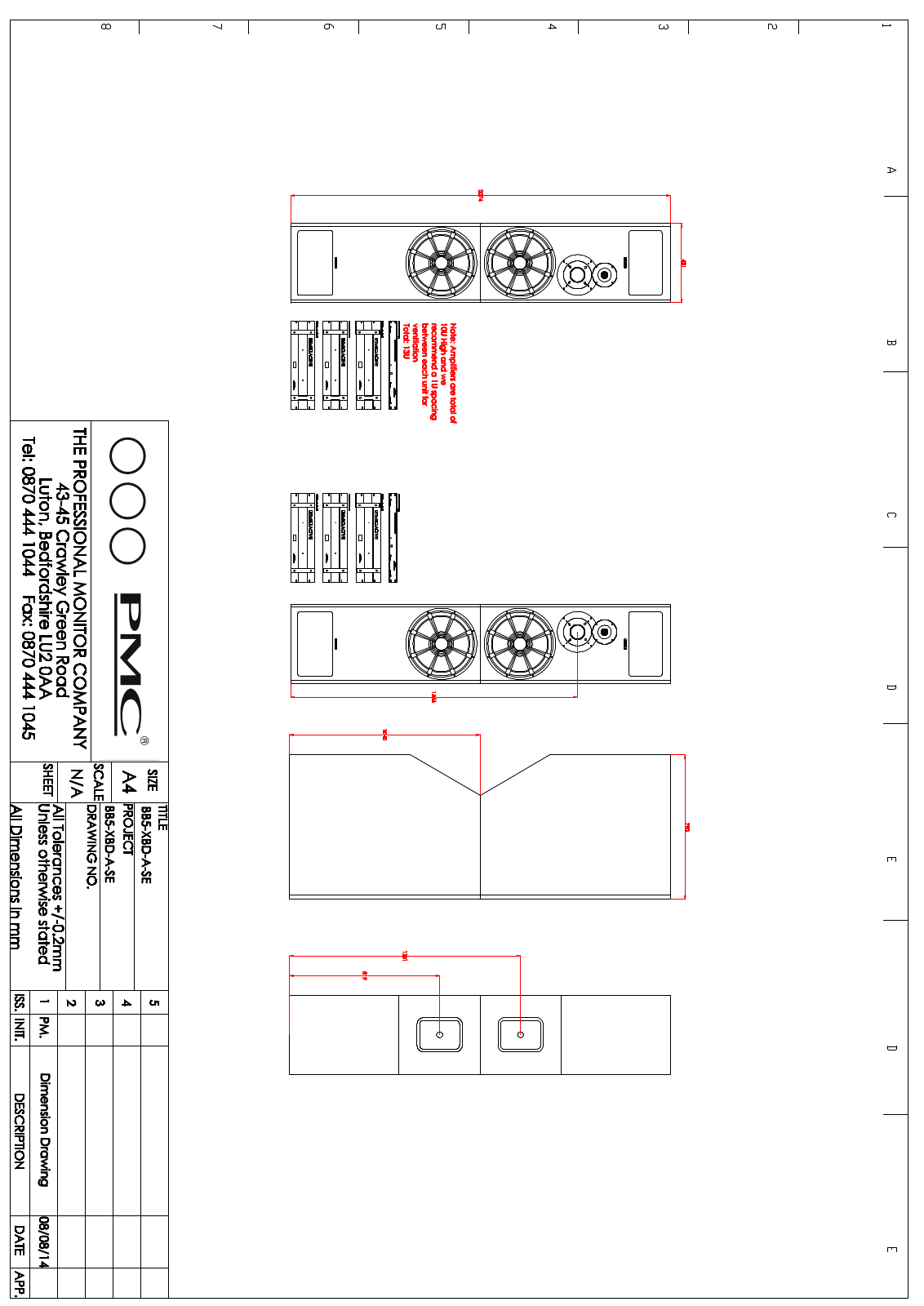 PMC BB5-XBD SE User Manual