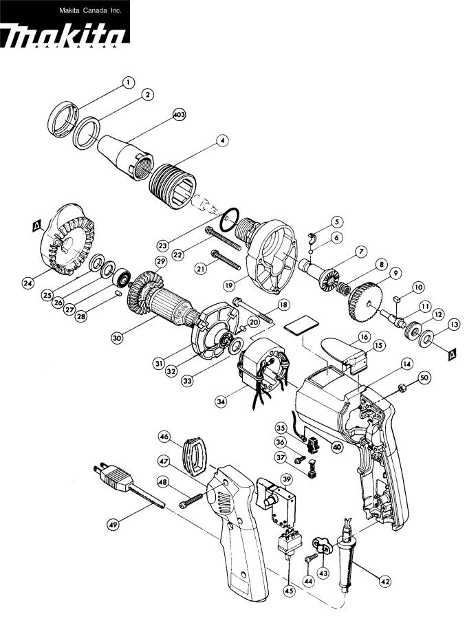 Makita 6802B, 6802BV User Manual