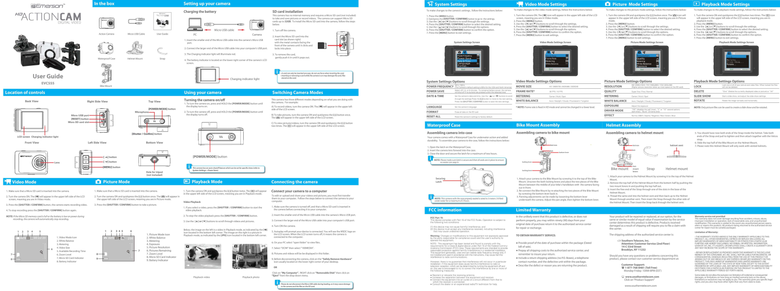 Emerson EVC555 User Manual