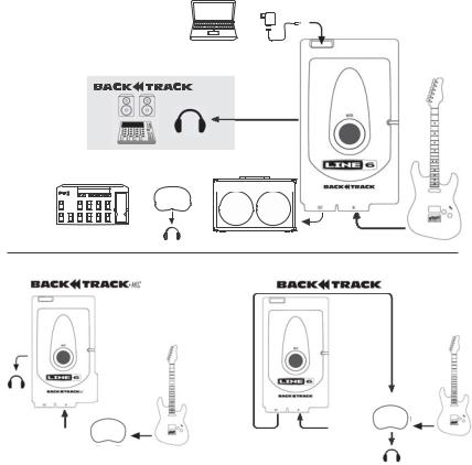 Line6 BackTrack, BackTrack + Mic Pilot’s Guide