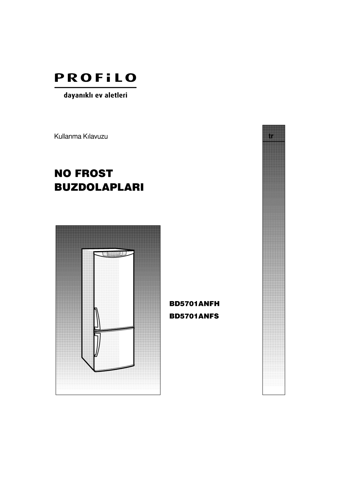 Profilo BD5701ANFS, BD5701ANFH User Manual - ManualMachine.com