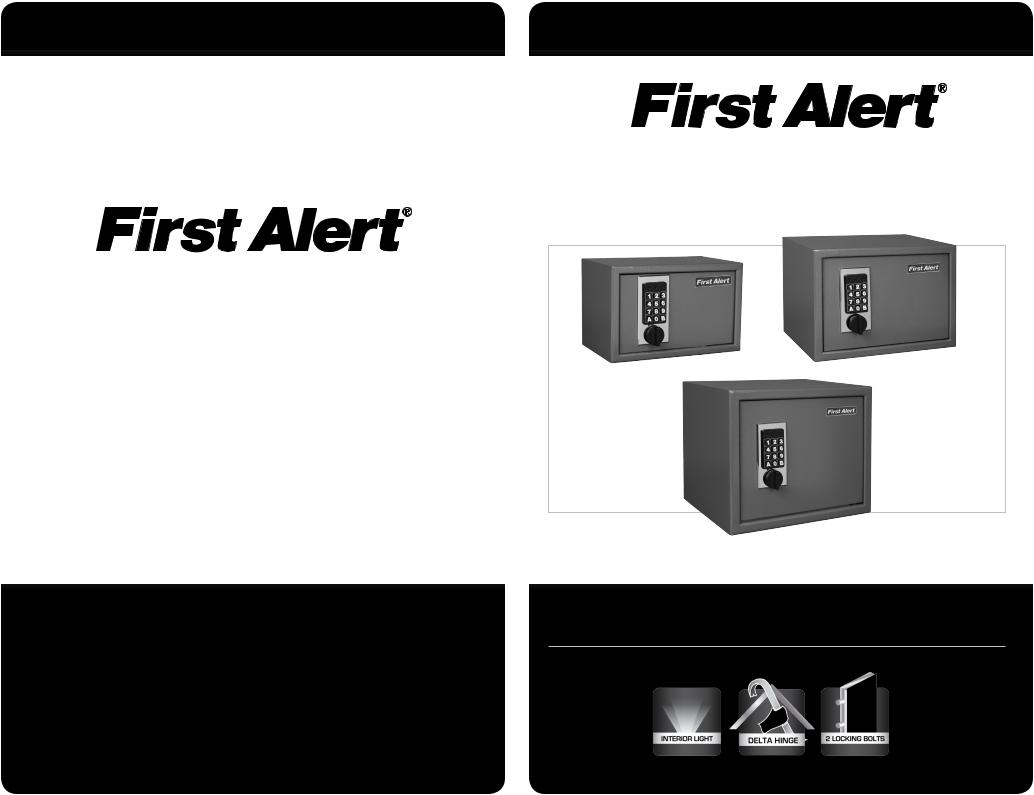 First Alert 2072F, 2073F, 2025F User Manual