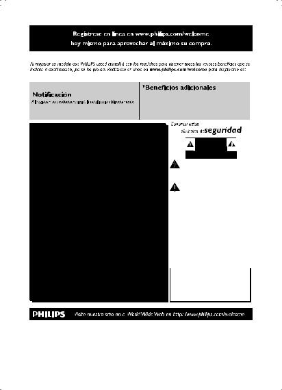 Philips PET741M User Manual