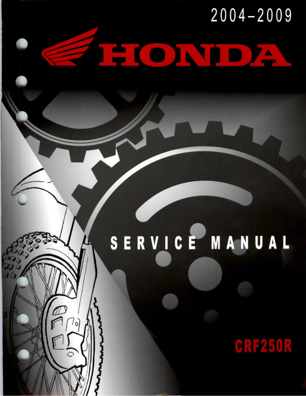 Honda CRF250R (2004) Service Manual