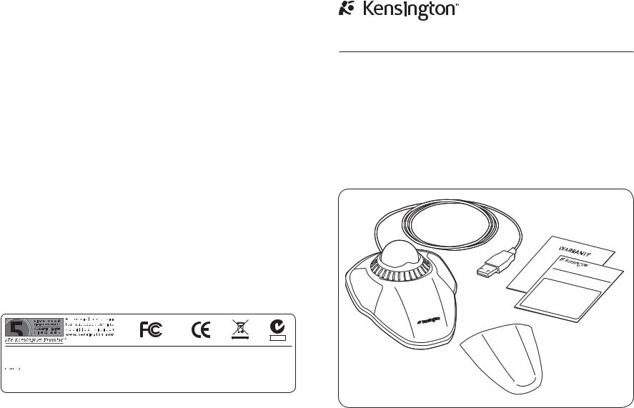 Kensington K72337EU User Manual