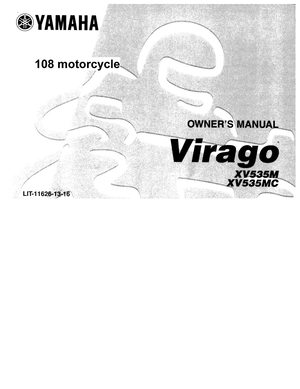 Yamaha Virago XV535M MC User Manual