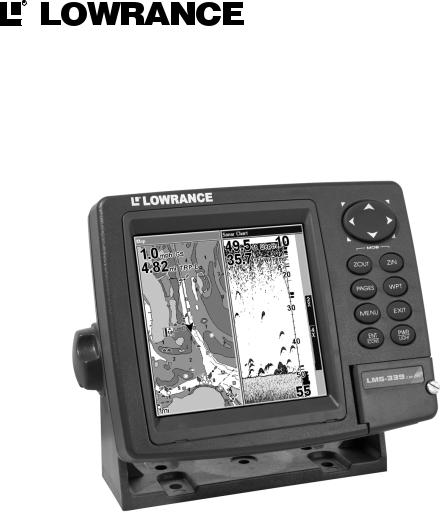 Lowrance LMS339C, LMS334C User Manual