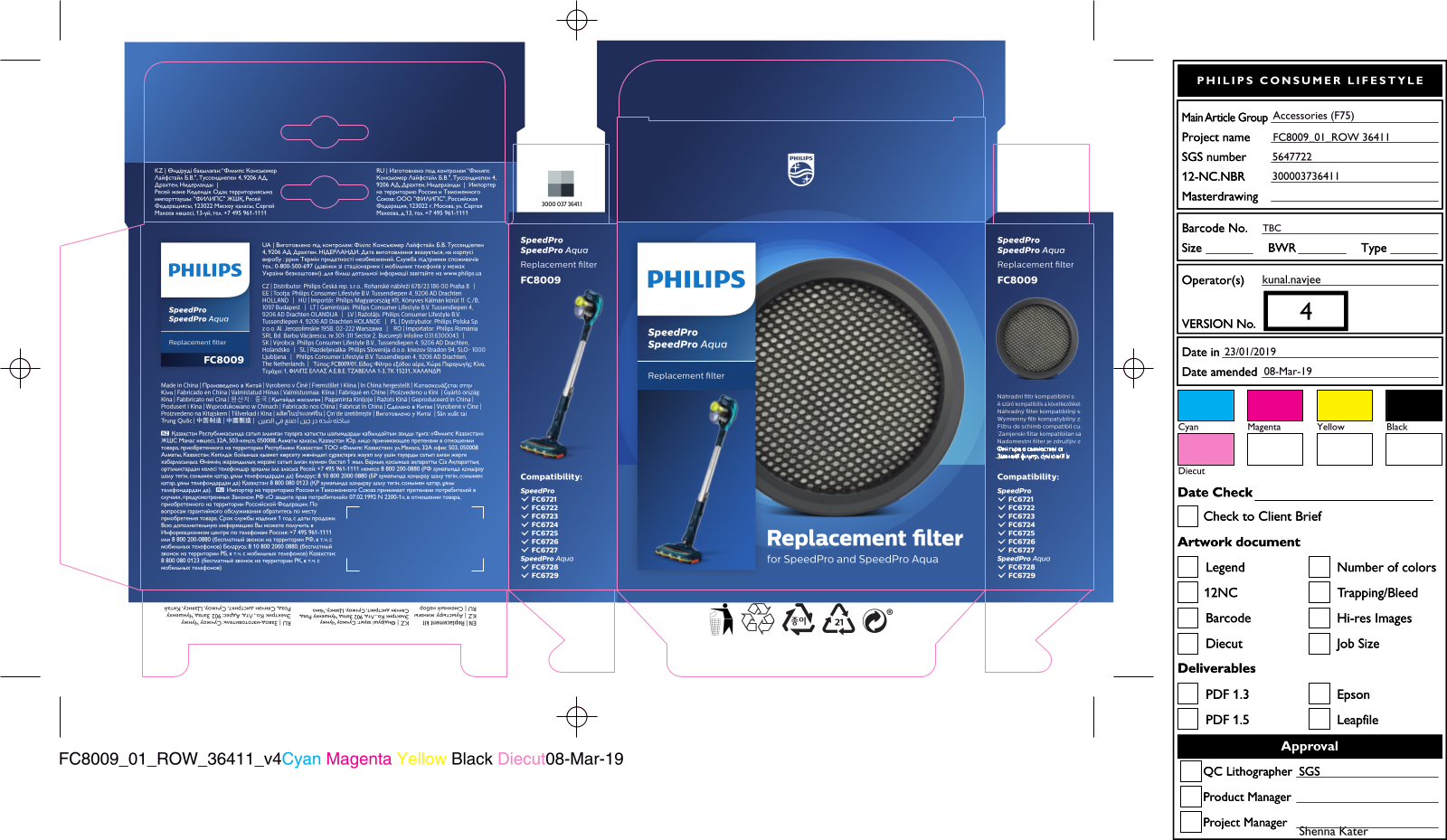 Philips FC8009 User Manual