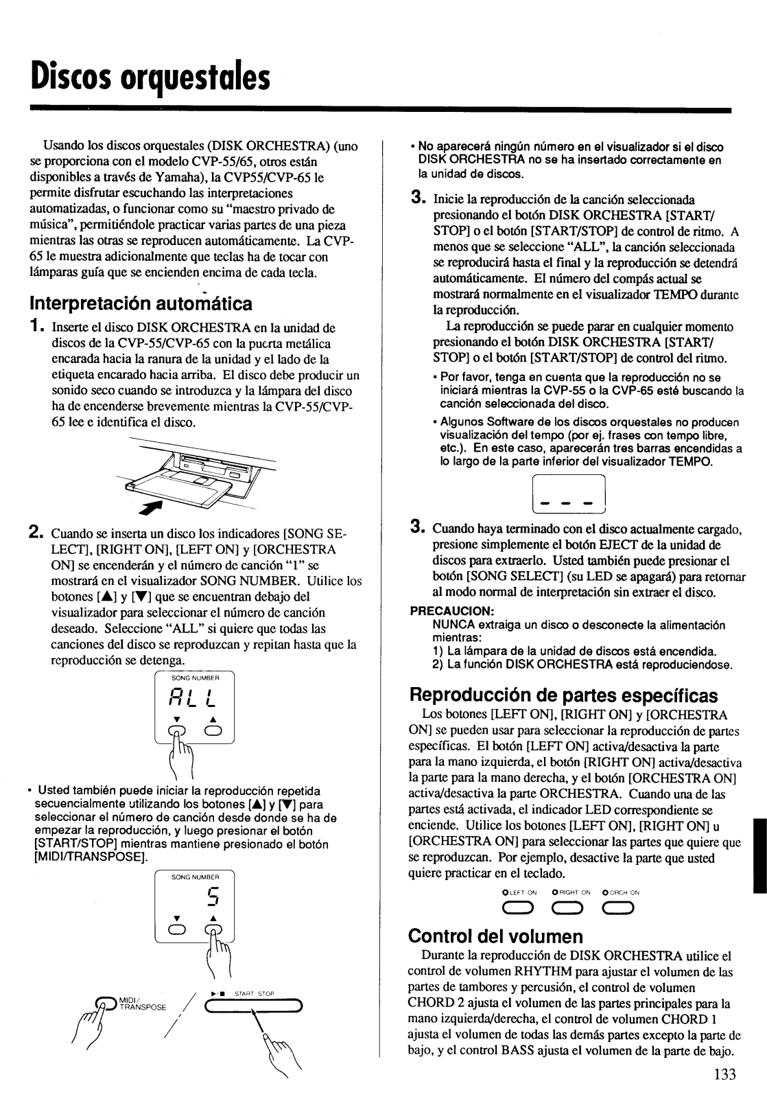 Yamaha CVP-65, CVP-55 User Manual