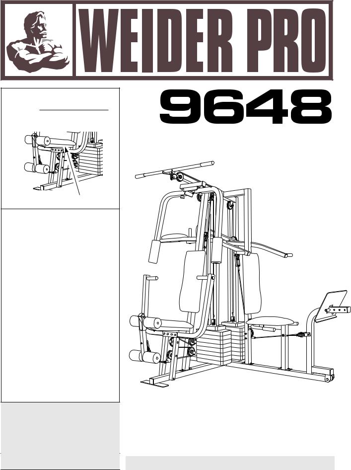 Weider PRO 9648 Owner's Manual